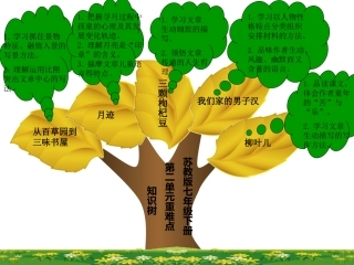 苏教版七年级下册第二单元重难点知识树