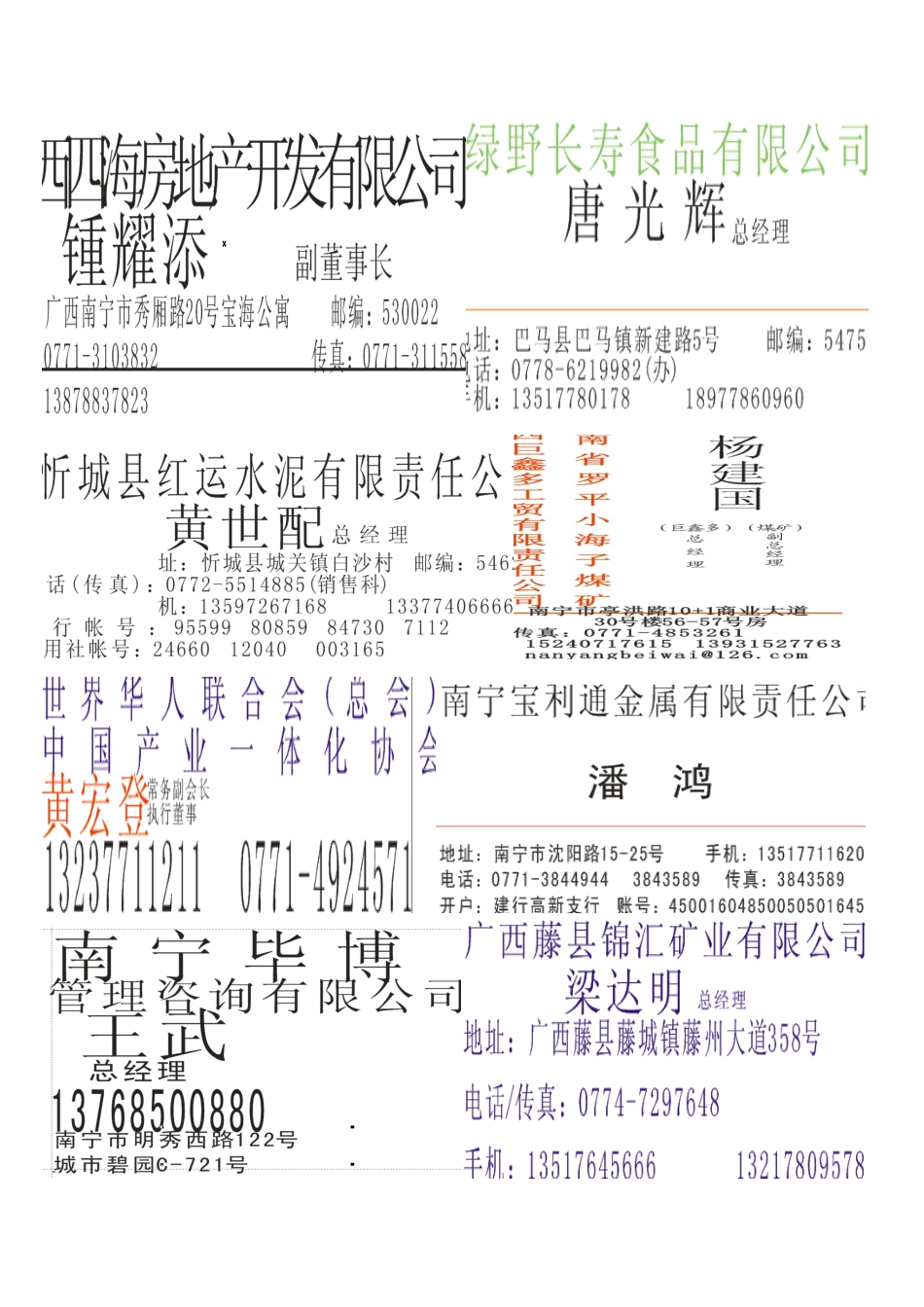 南宁市中小企业客户资料_第2页