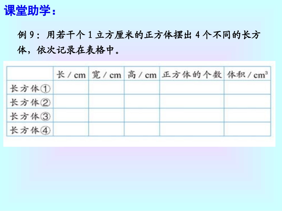《长方体和正方体的体积计算》教学课件_第3页