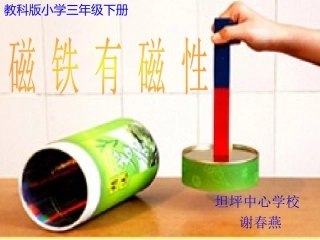磁铁有磁性课件
