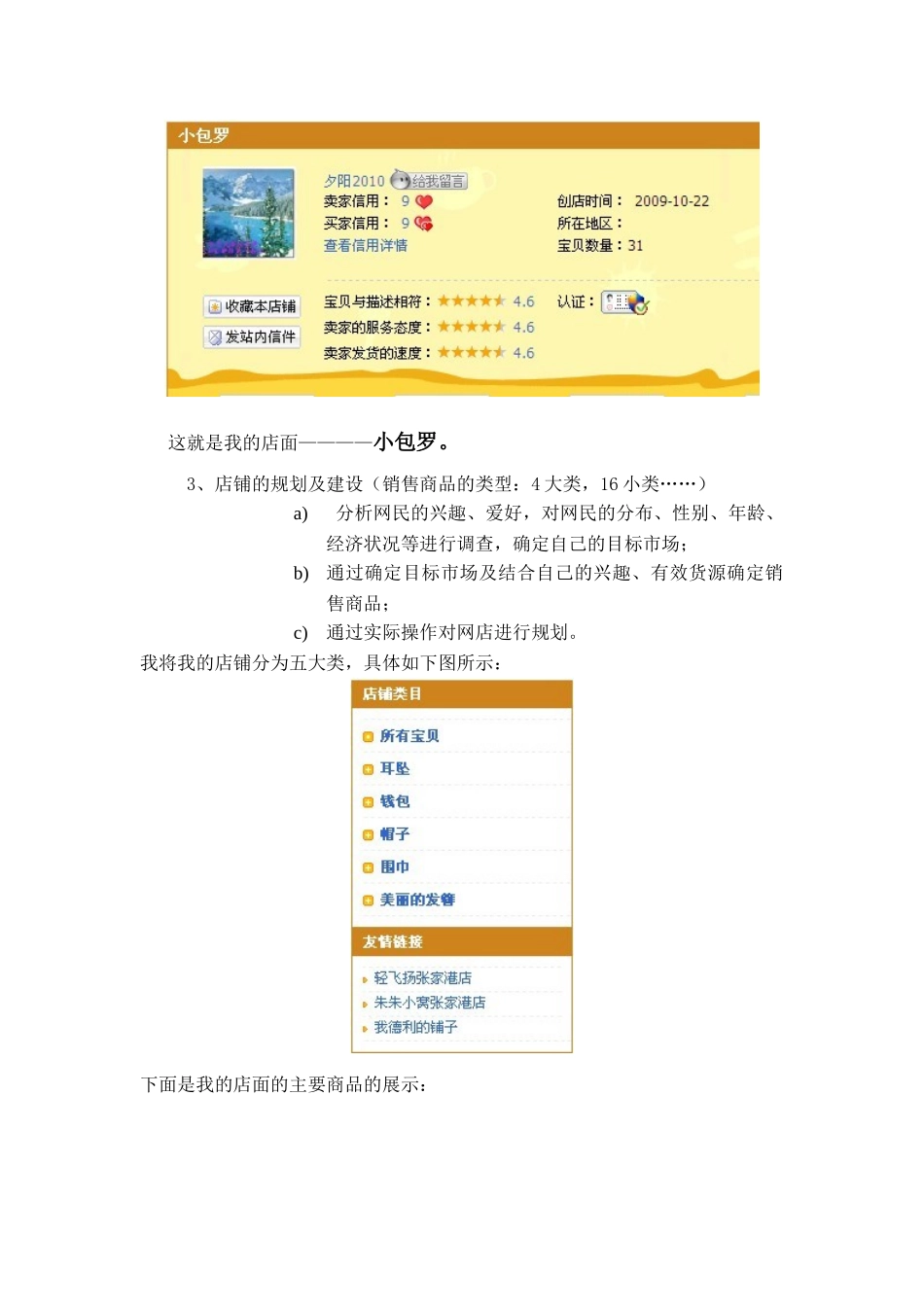 网上店铺建设总结报告_第2页