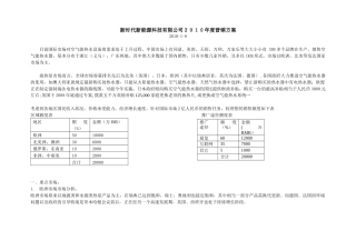 新时代新能源科技有限公司XXXX年度营销方案
