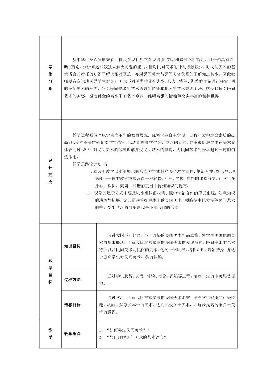 中国民间美术教学设计_第2页