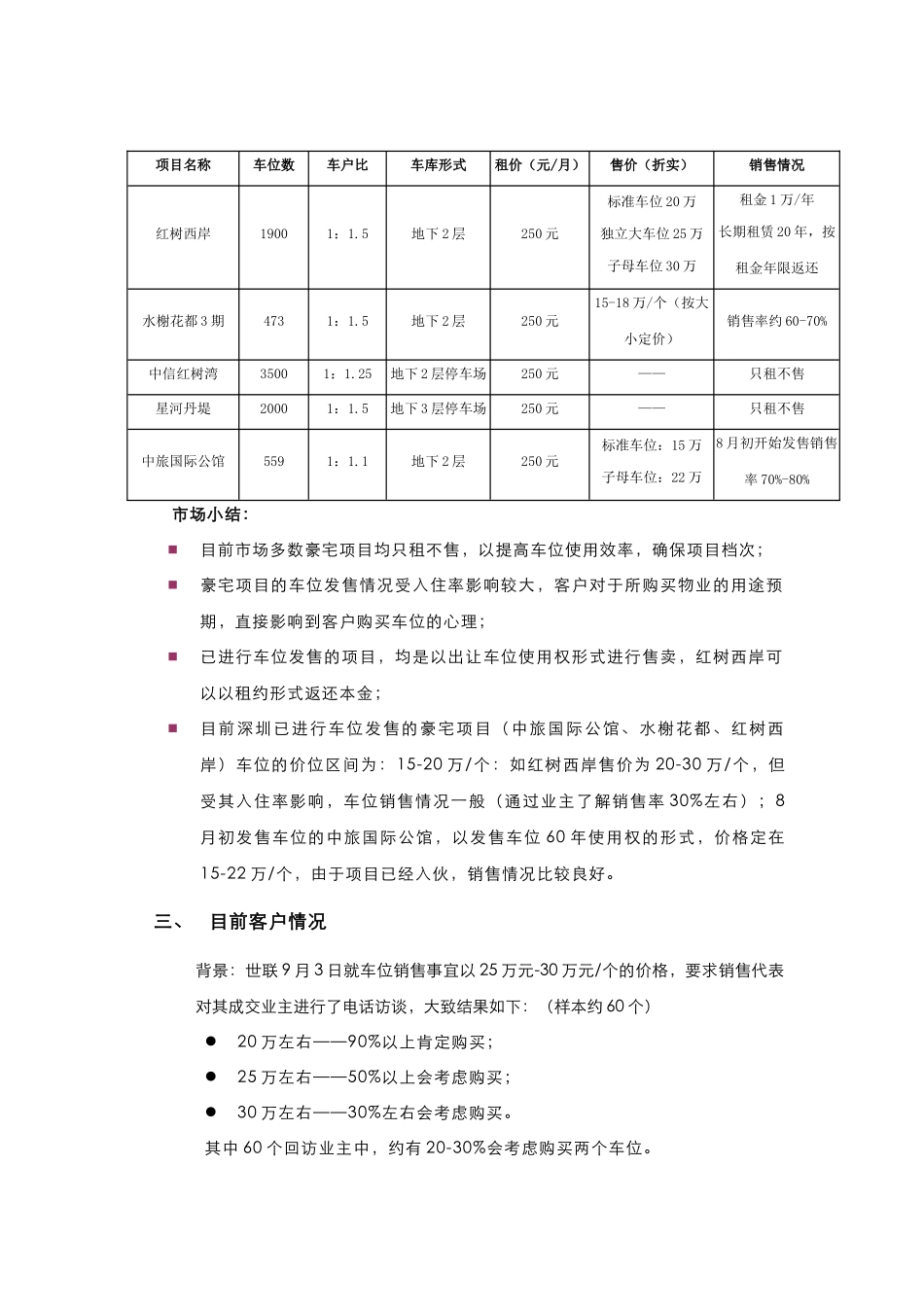 香蜜湖1号车位价格建议_第2页