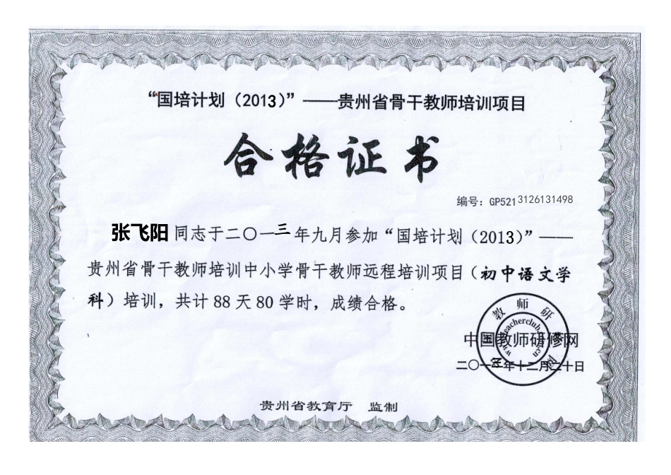 国培骨干教师培训_第1页