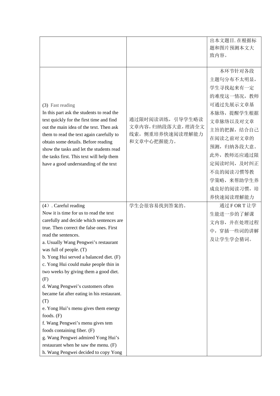 翟育芳-高中英语教学设计_第3页