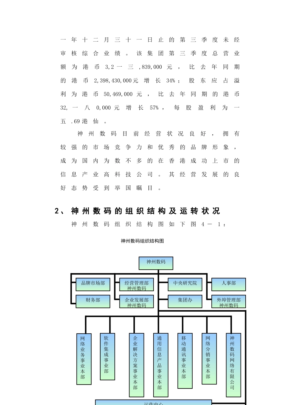 神州数码调研报告_第2页