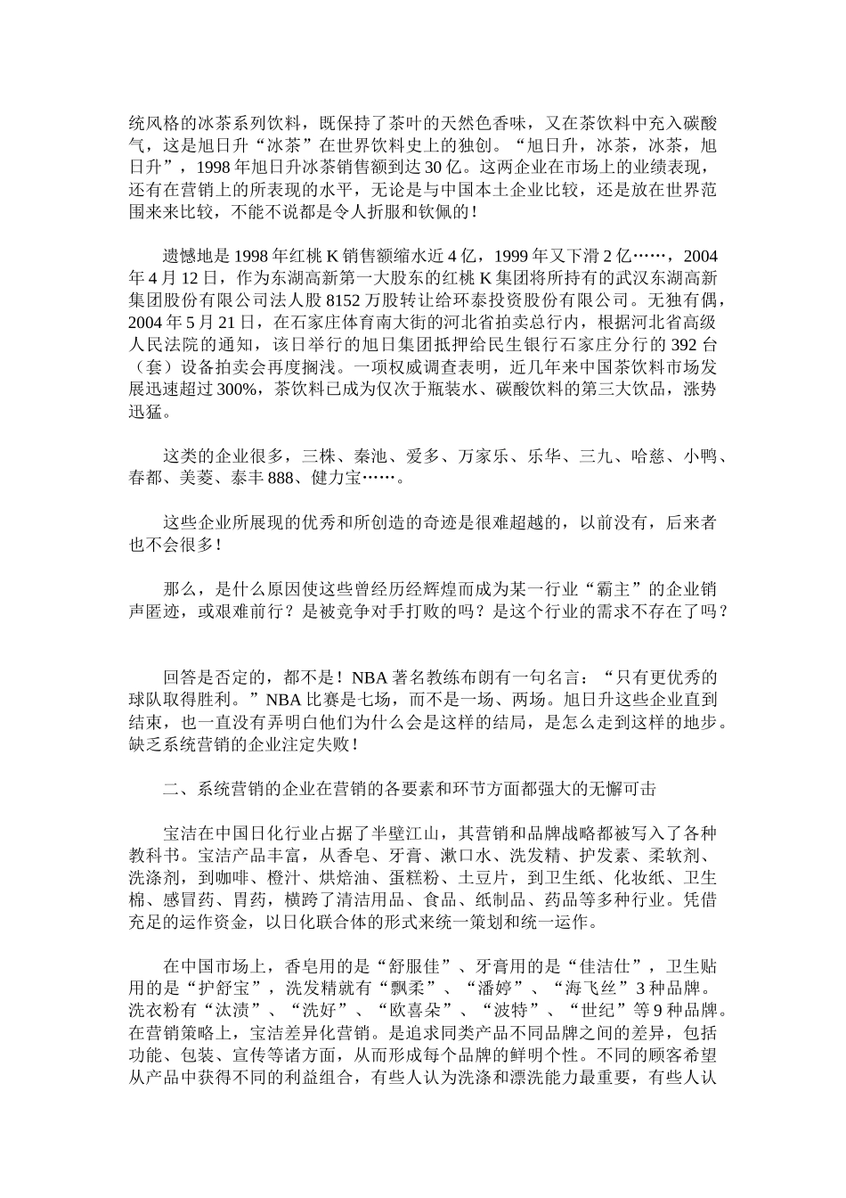 系统营销市场霸主的成功之道_第2页