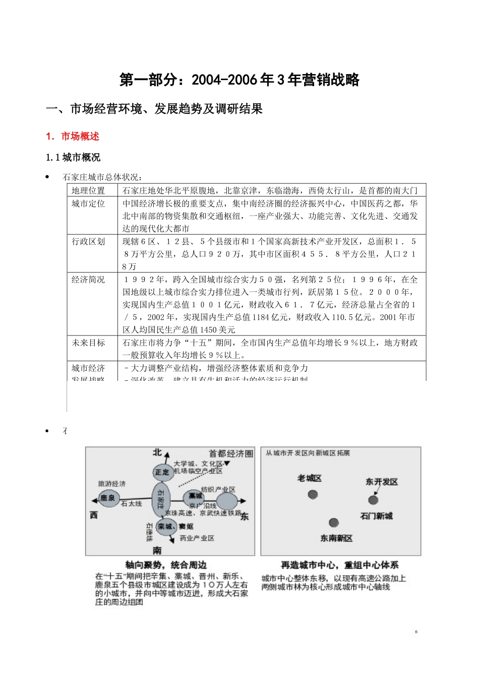 石家庄三年营销规划修改版_第3页