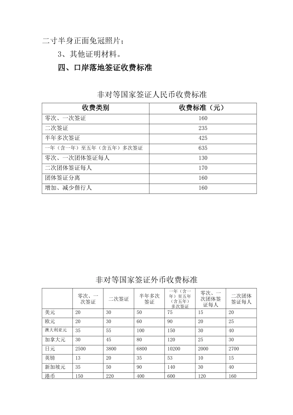 口岸落地签证服务指南_第2页