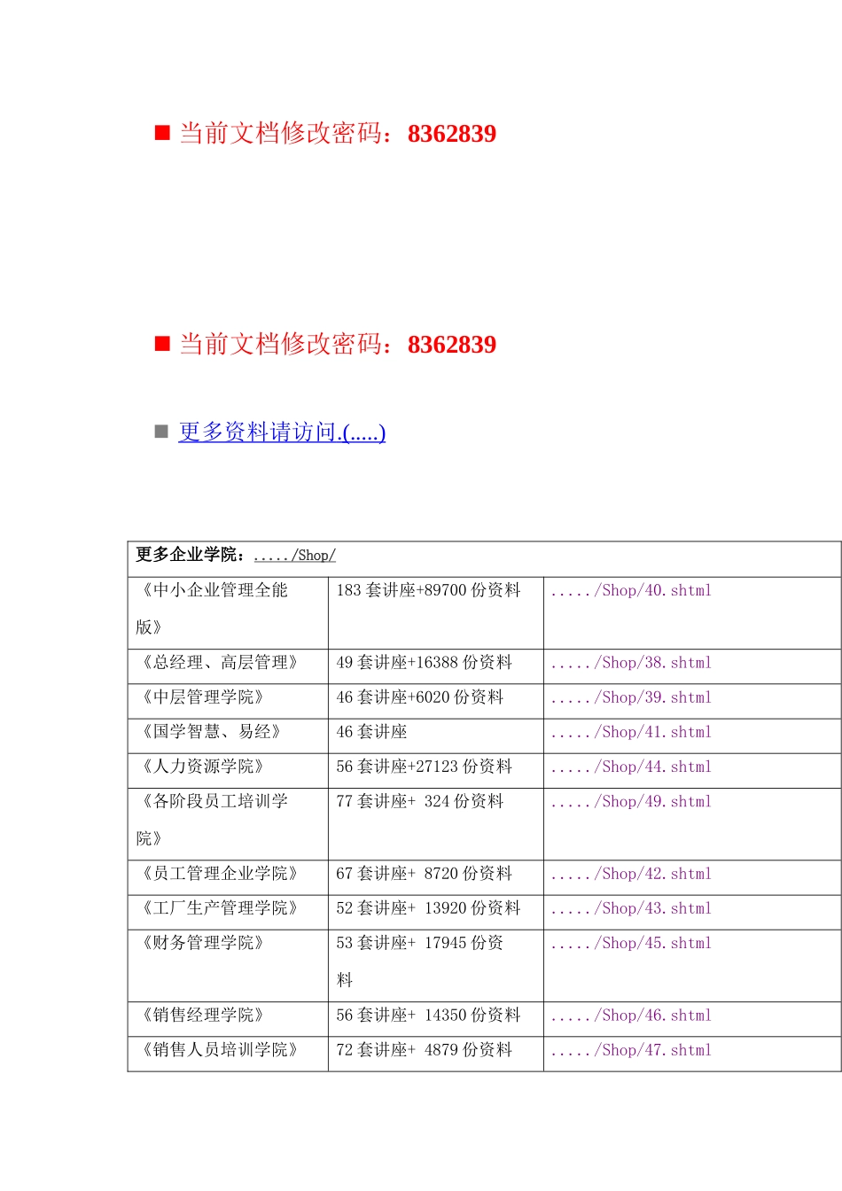 销售经理应知应会的营销知识_第1页