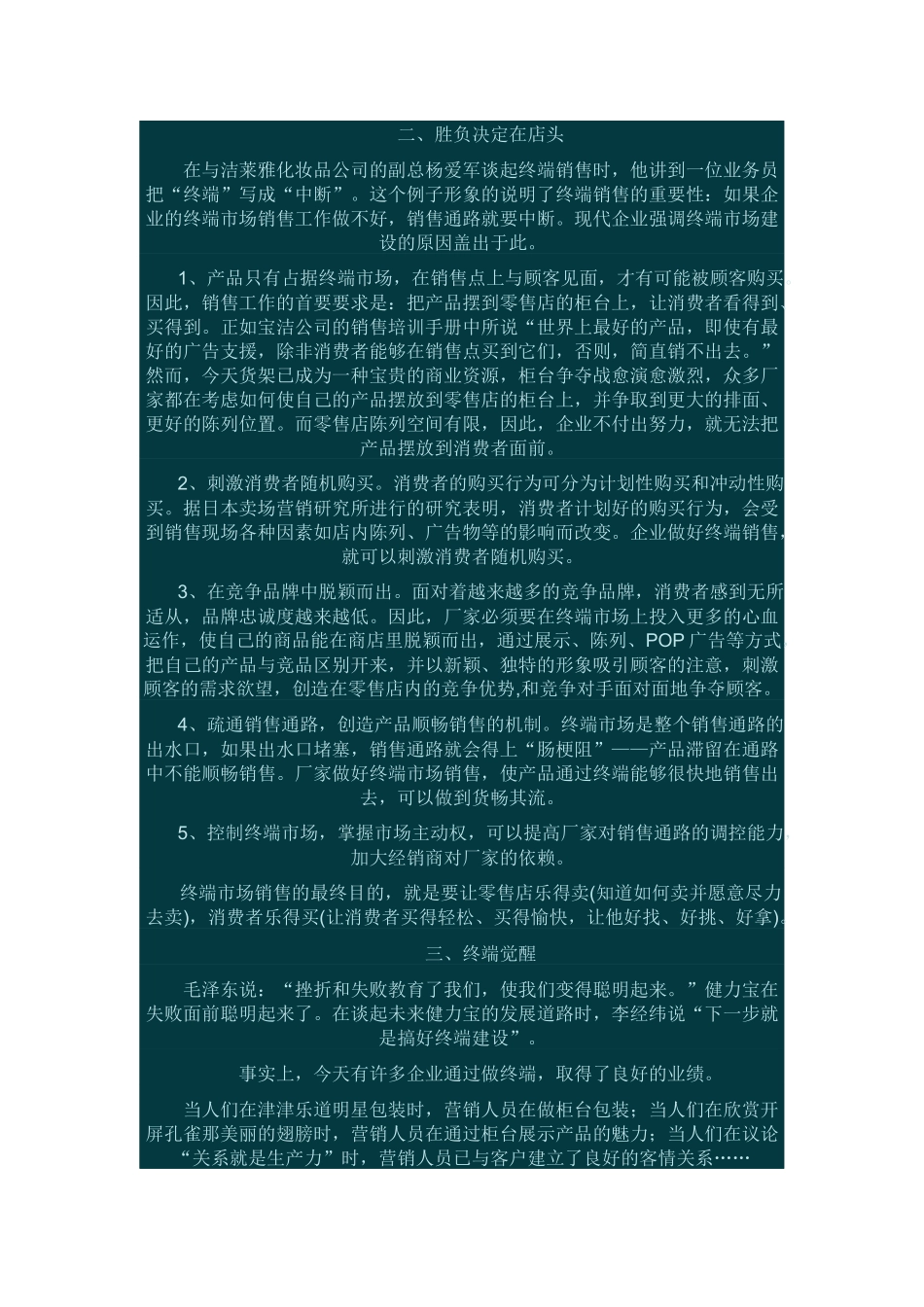 营销终端工作手册_第3页