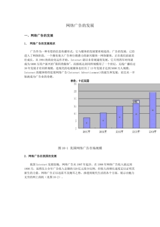 网络广告的发展