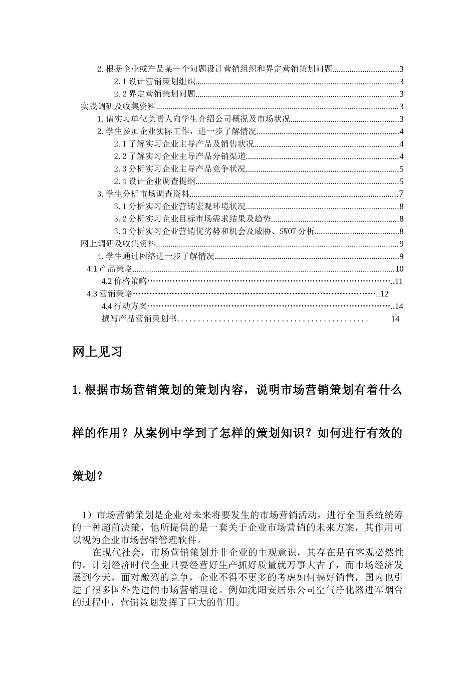 营销策划实习内容_第3页