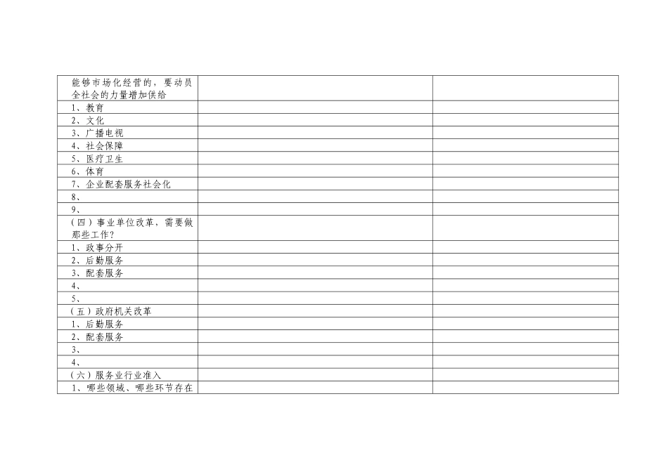 加快发展服务业需要研究解决的有关政策措施问题_第3页