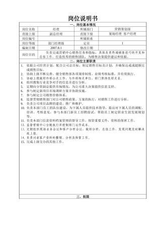 营销策划部经理2