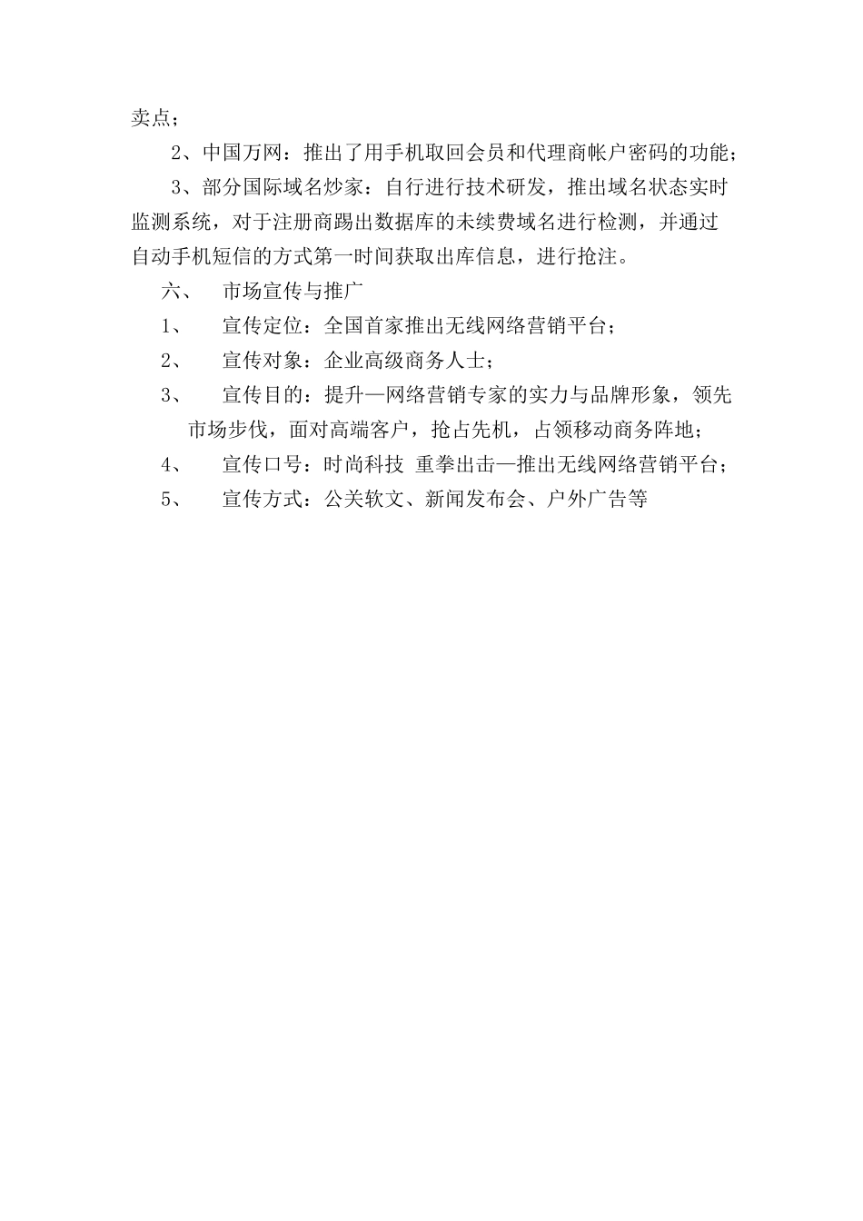 无线网络营销规划_第3页
