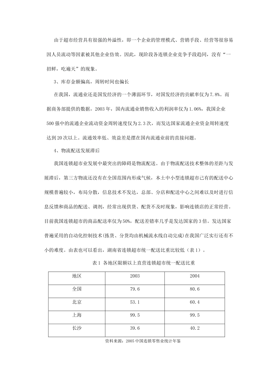 我国连锁超市经营管理方案_第2页