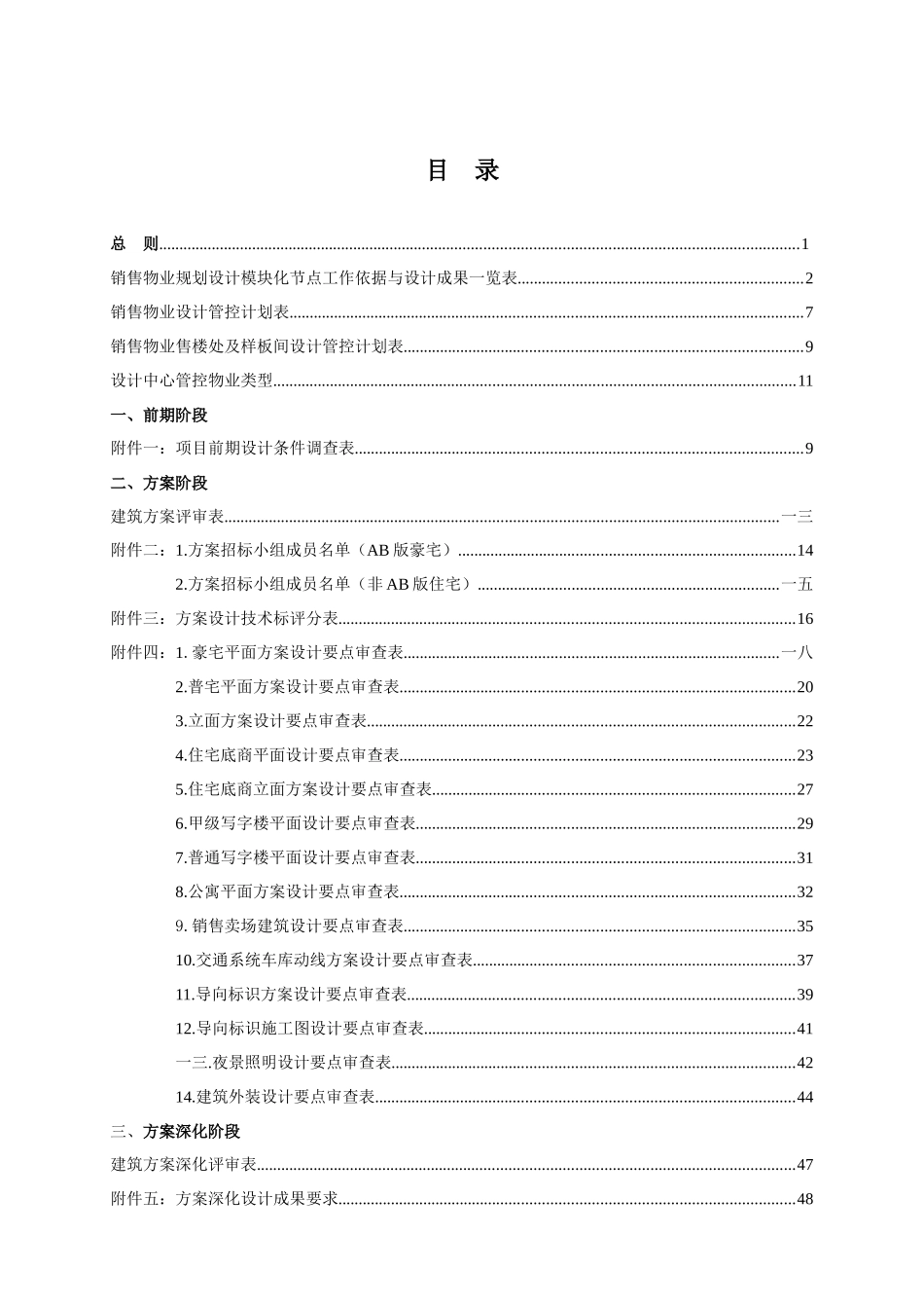 销售物业设计管控手册培训课件_第3页