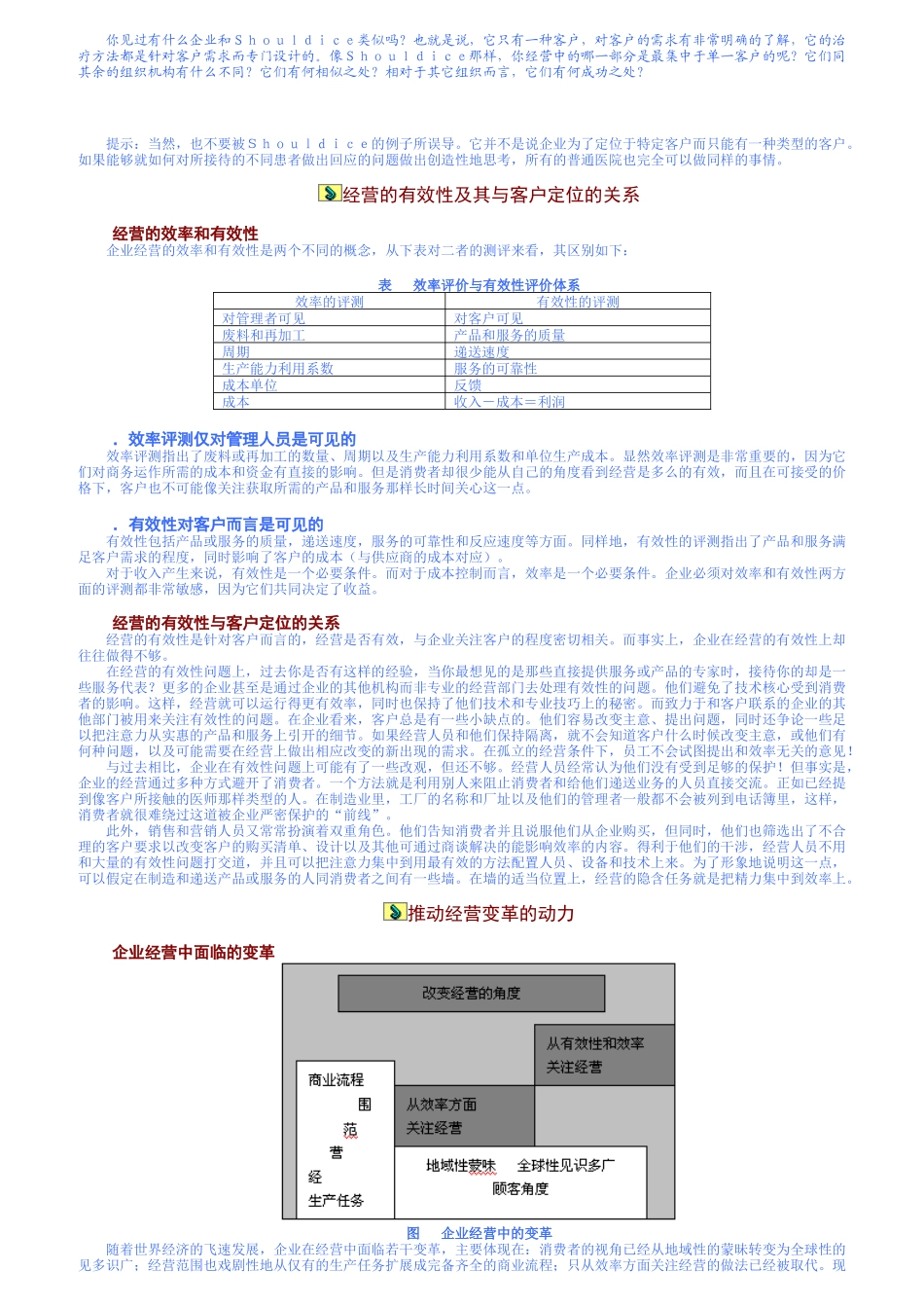 企业经营与客户定位相关试题_第2页