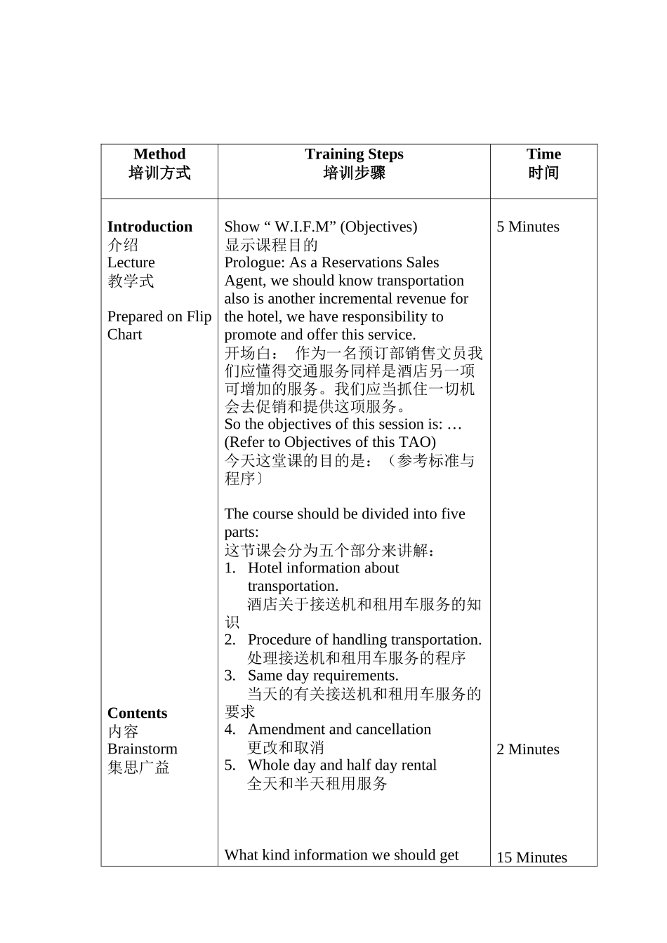 接送机和租用车服务培训纲要_第2页