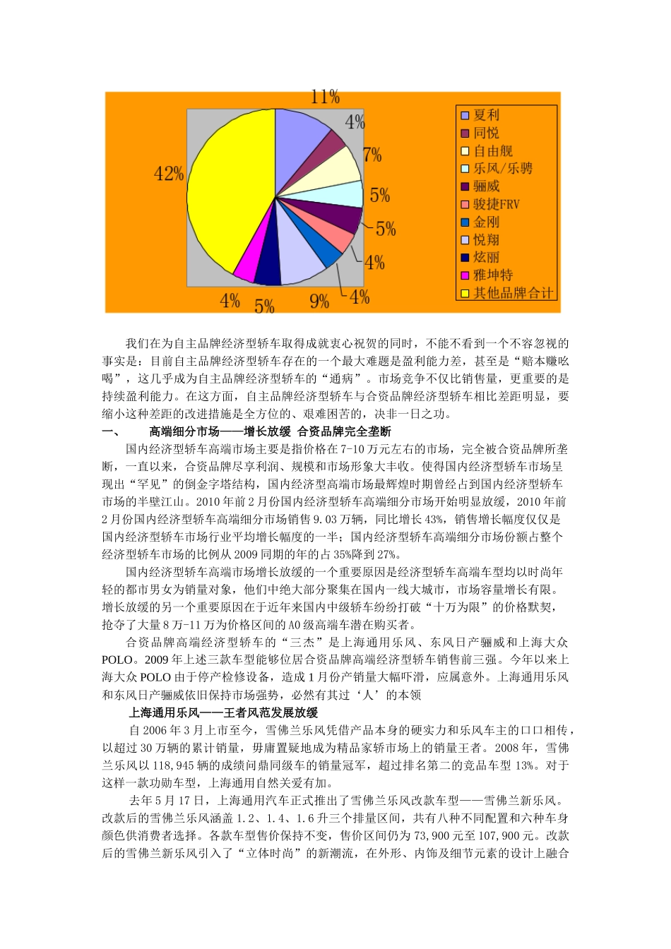 前2月份经济型轿车市场分析_第3页