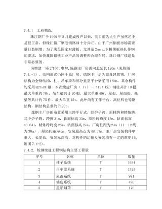 珠钢续建钢结构施工方案