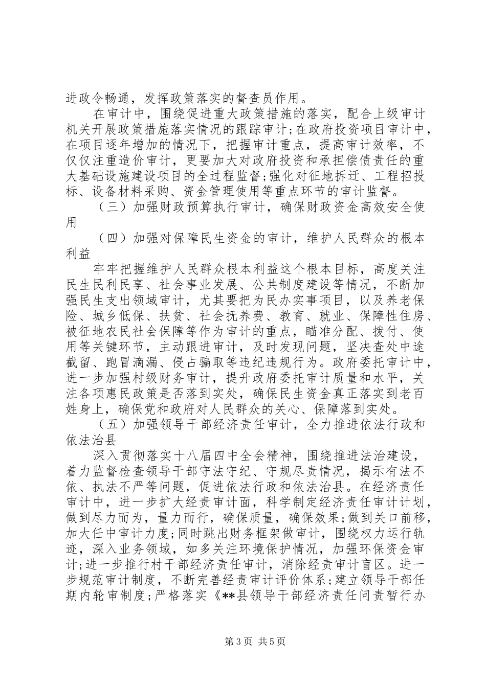 审计局十三五规划_第3页