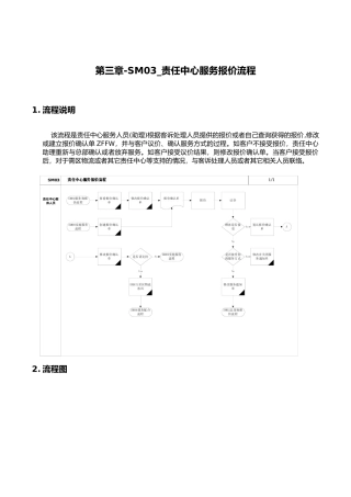 责任中心服务报价流程