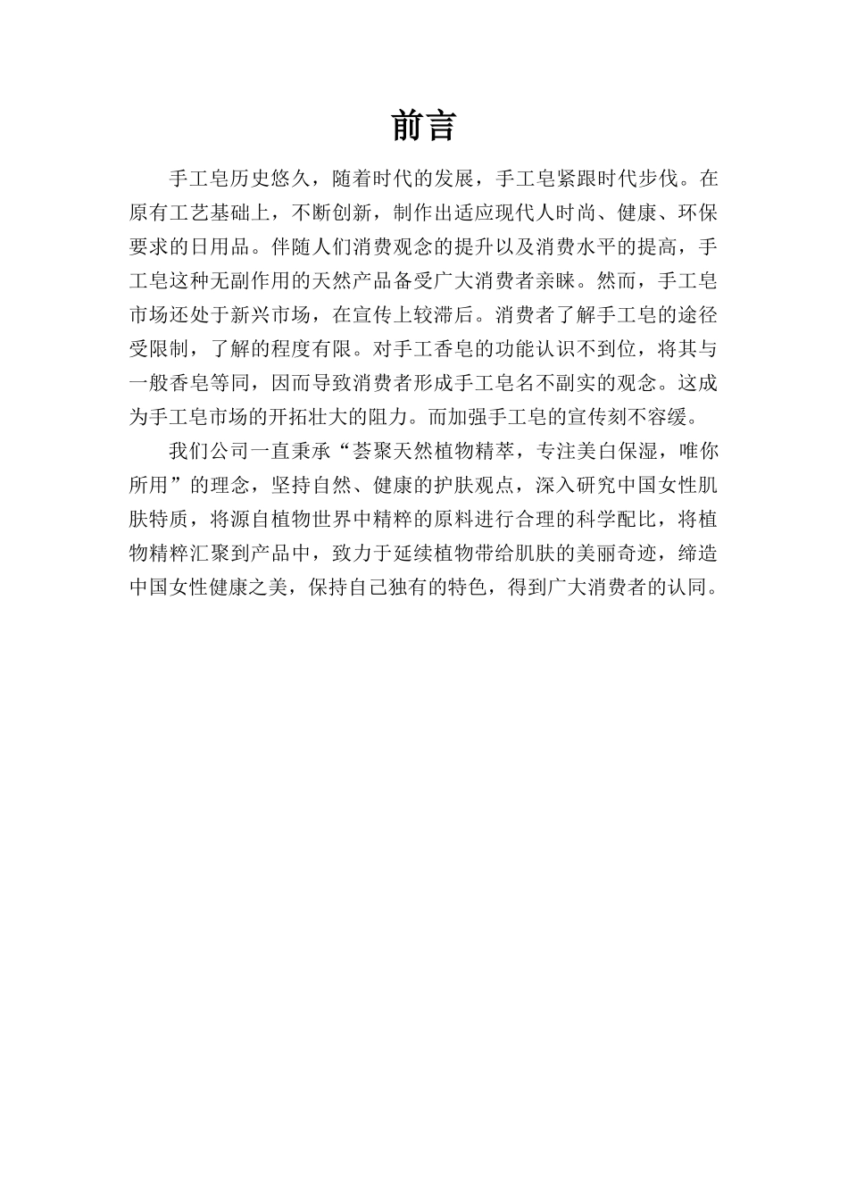 手工皂市场营销策划方案_第2页