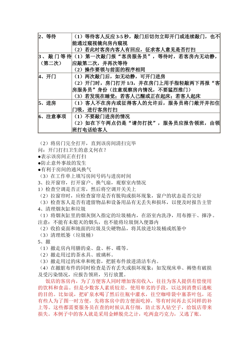 客房服务与管理专题讲座_第3页