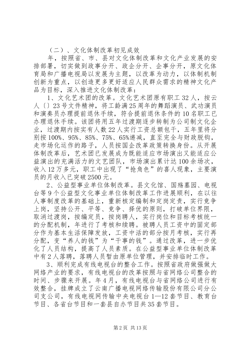 文广局五年规划工作报告_第2页