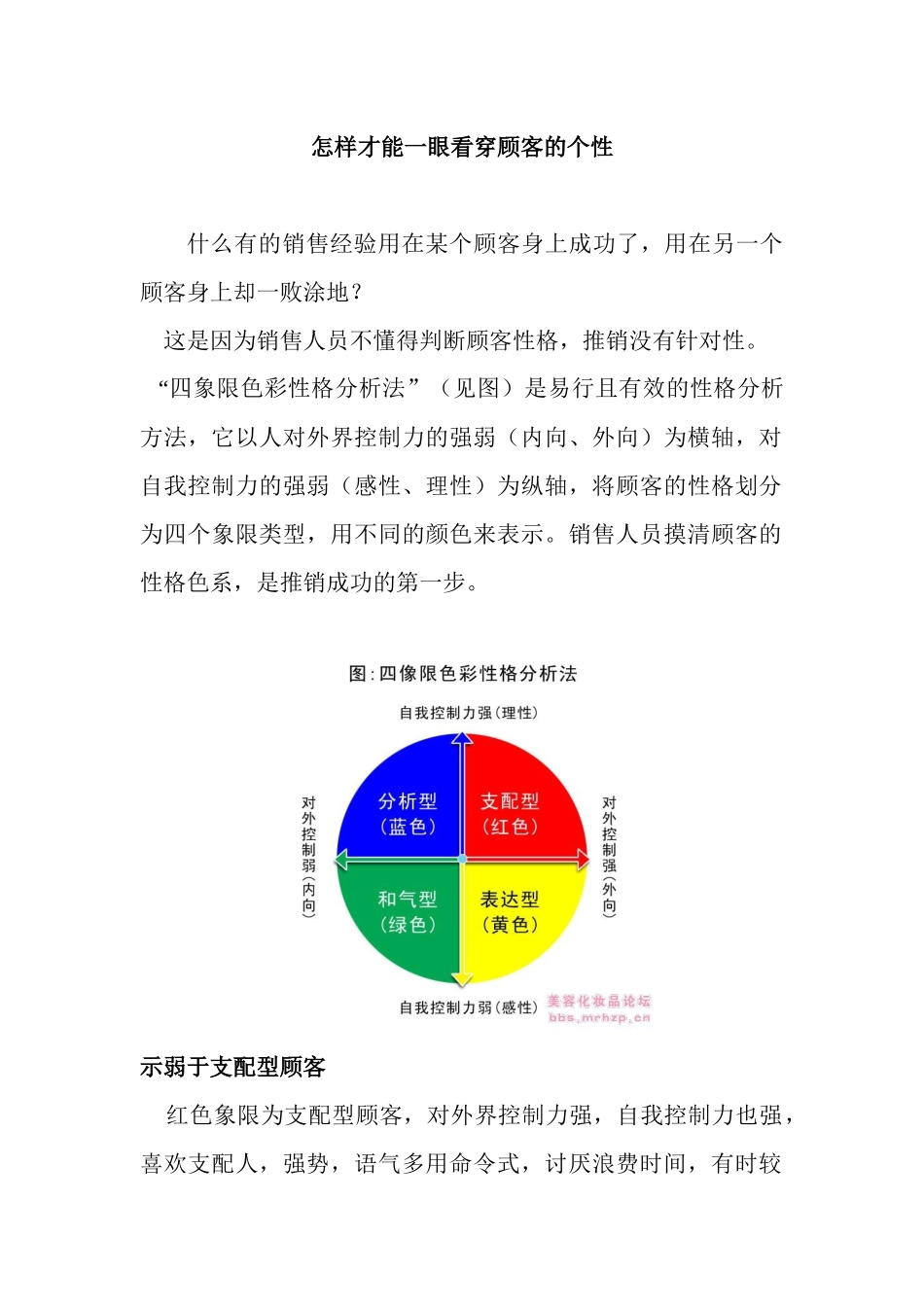 消费者个性四象限_第1页