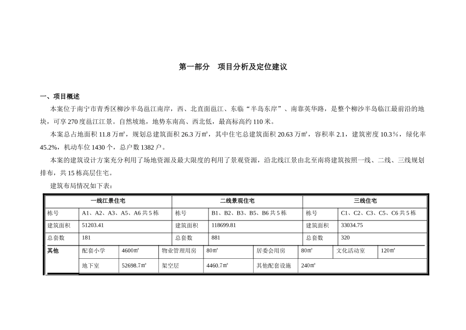 南宁市半岛半山项目整体营销推盘策略_39页_第3页