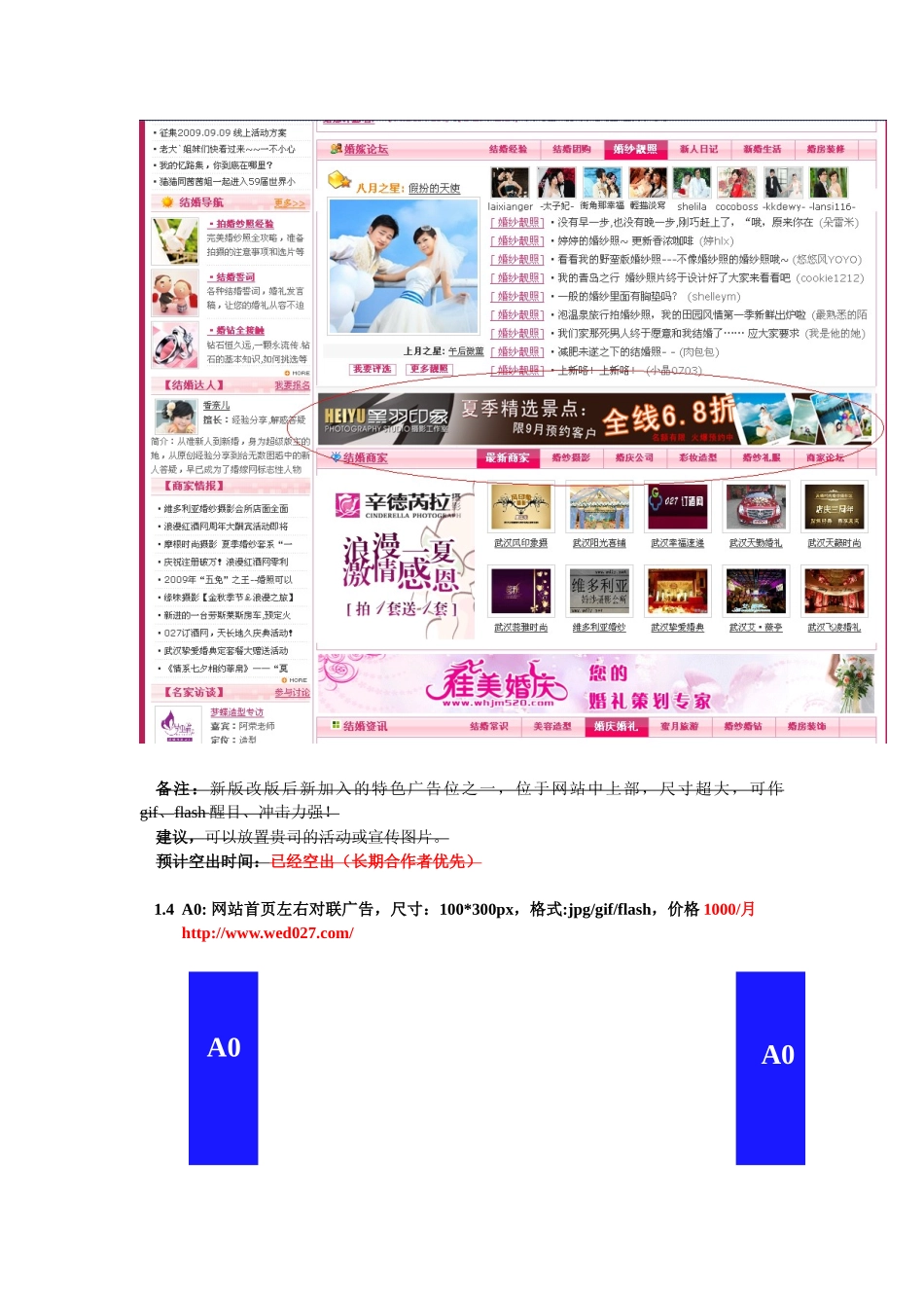 婚嫁网现有广告位说明(090905)_第3页