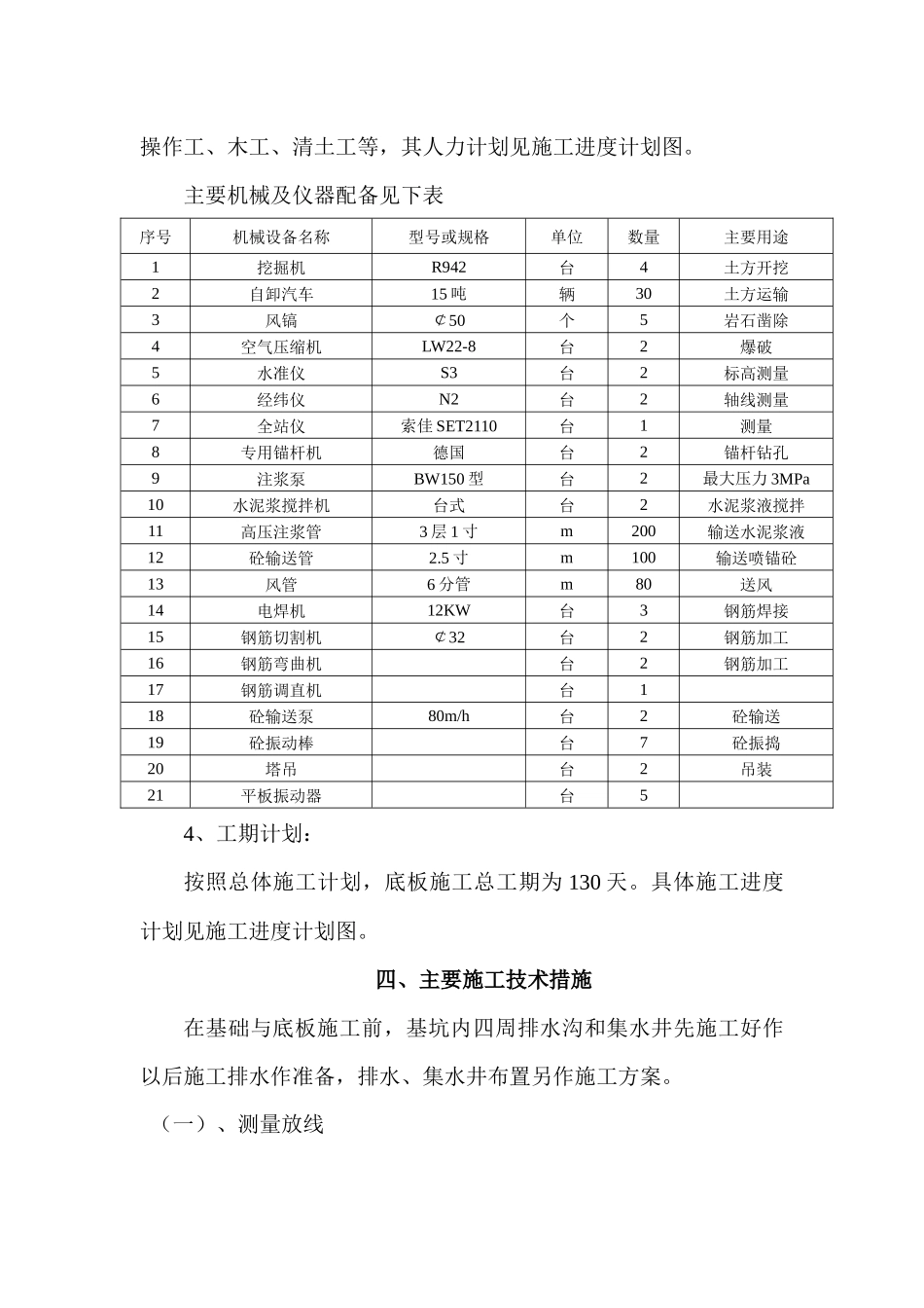 新世界中心基础及底板施工方案_第3页