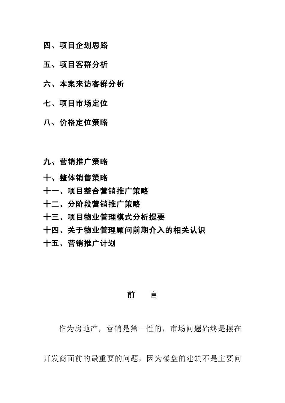 漳州市房地产营销推广策划书_第2页