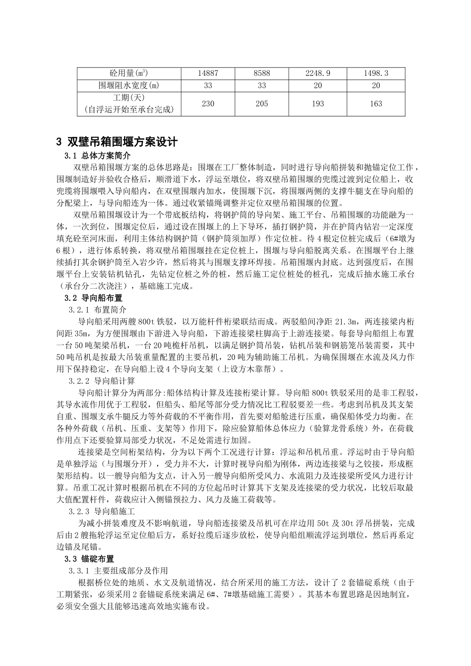 长江大桥水中墩施工方案_第2页