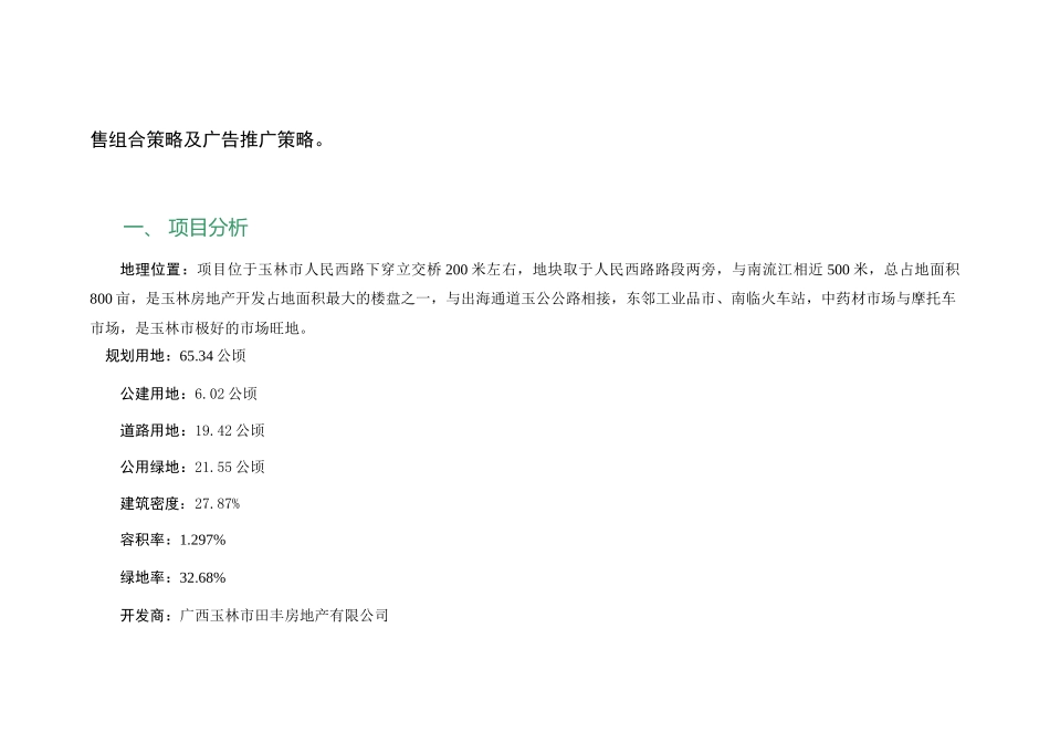 田丰新城市场推广策划方策_第2页