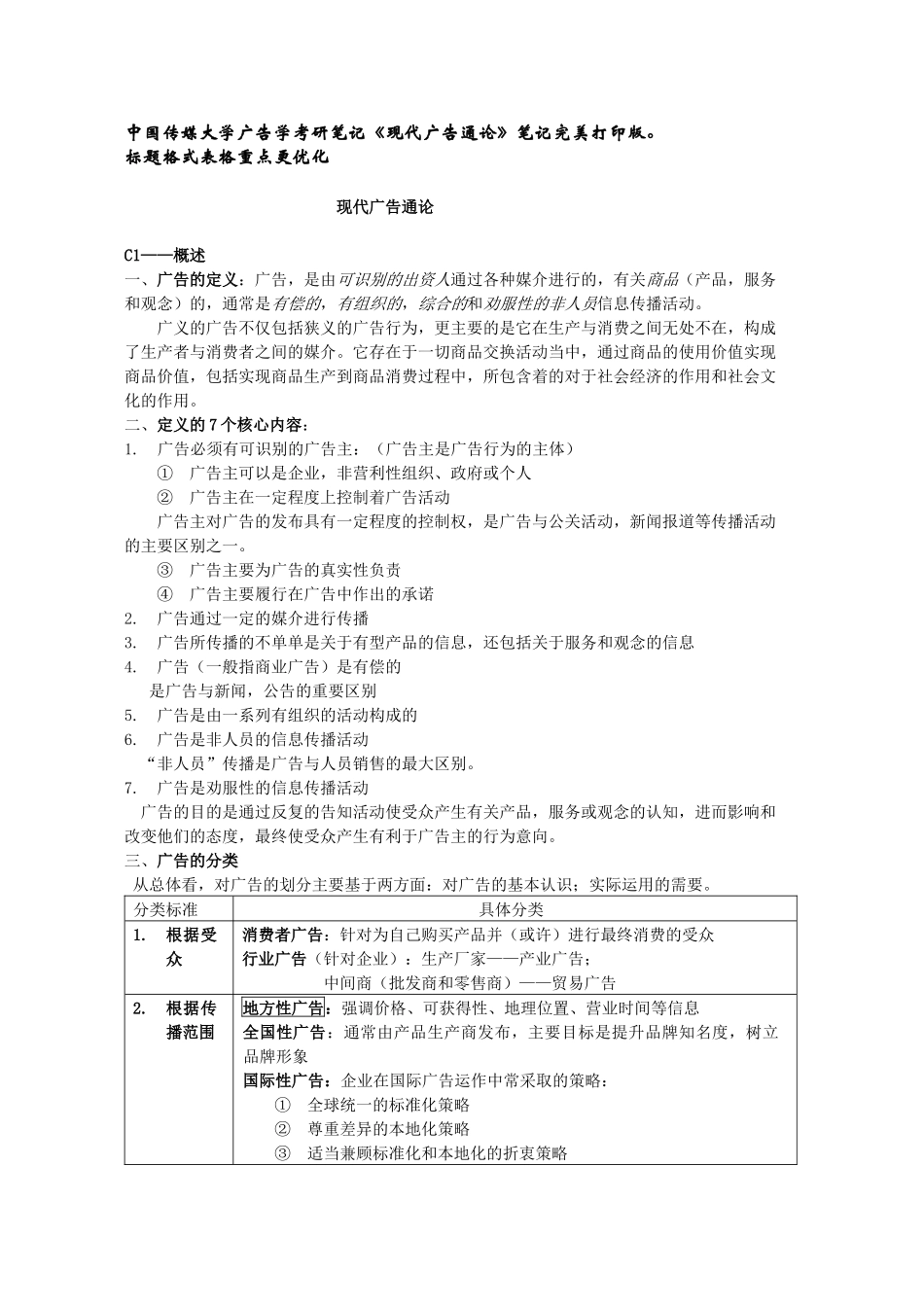 现代广告通论(全)_第1页