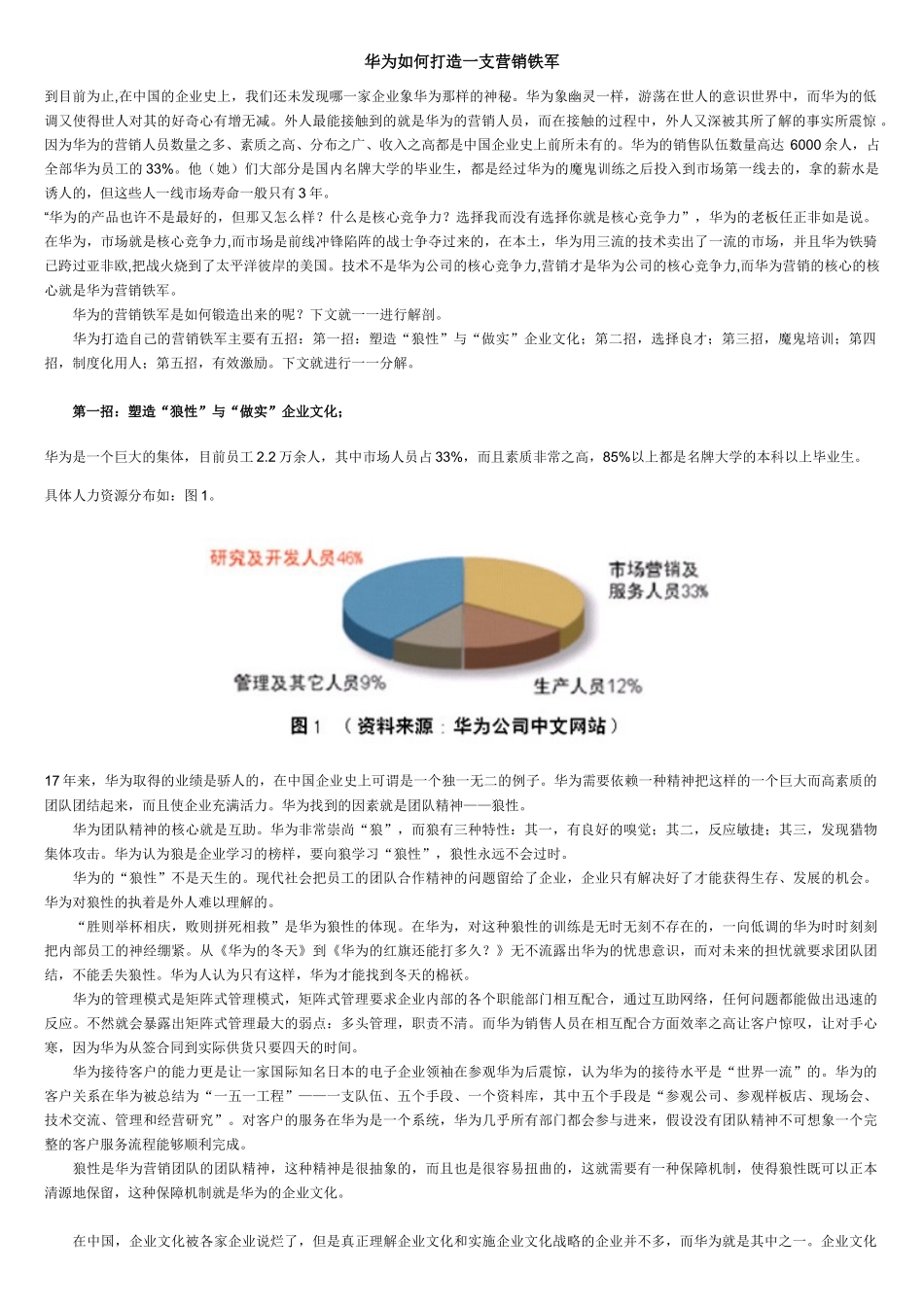 华为如何打造一支营销铁军3640599702_第1页