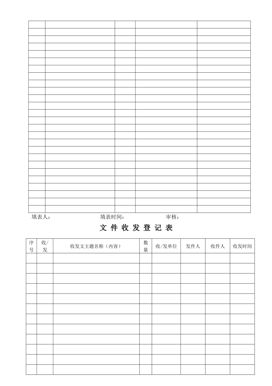 物业管理服务工作表格汇总_第3页