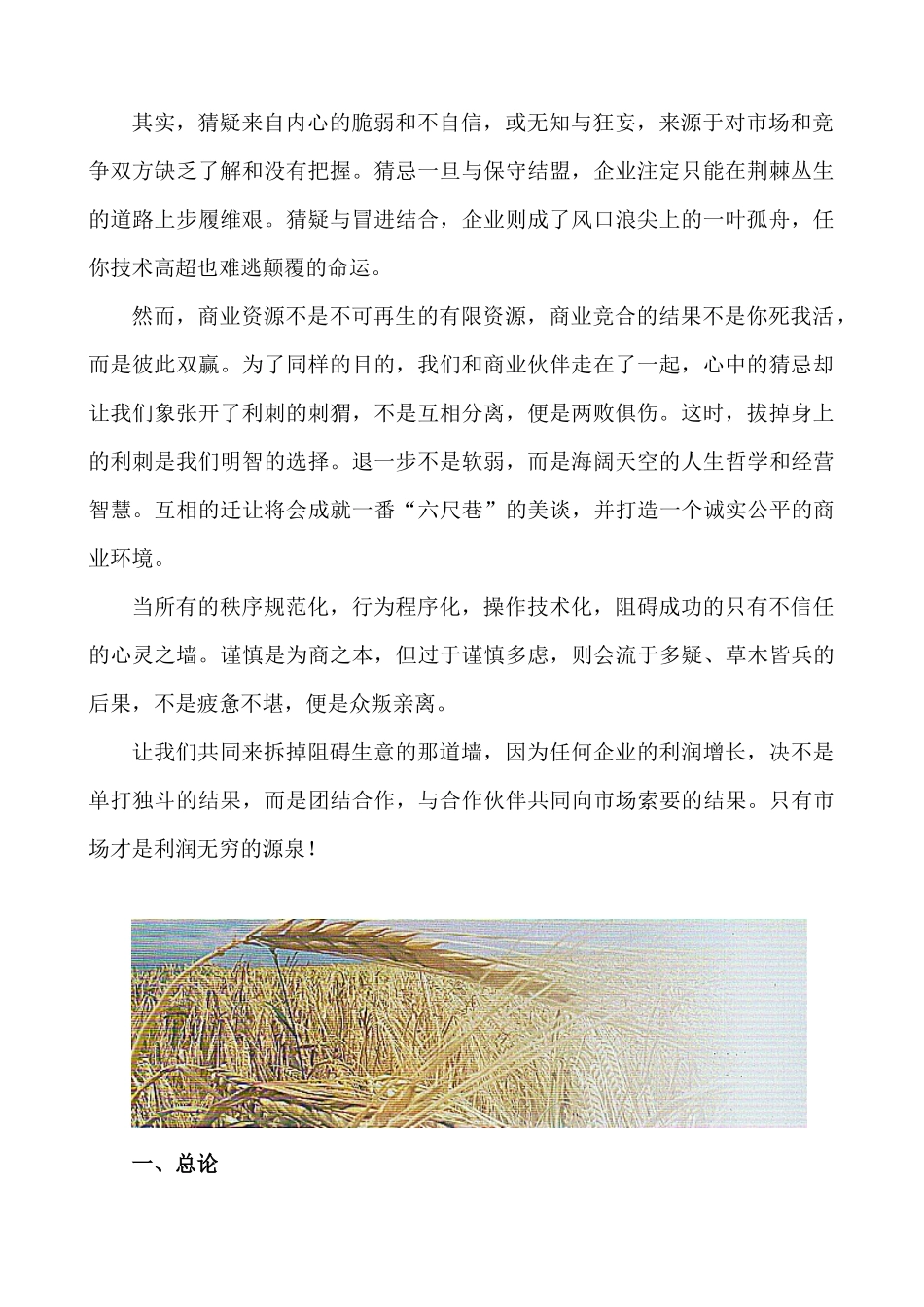 啤酒市场营销策划书范本_第2页