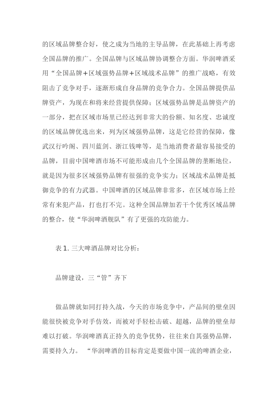 某某啤酒营销整合策略_第2页