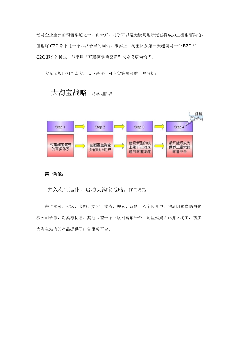淘宝战略的互联网营销策略[千之寻推荐]_第2页
