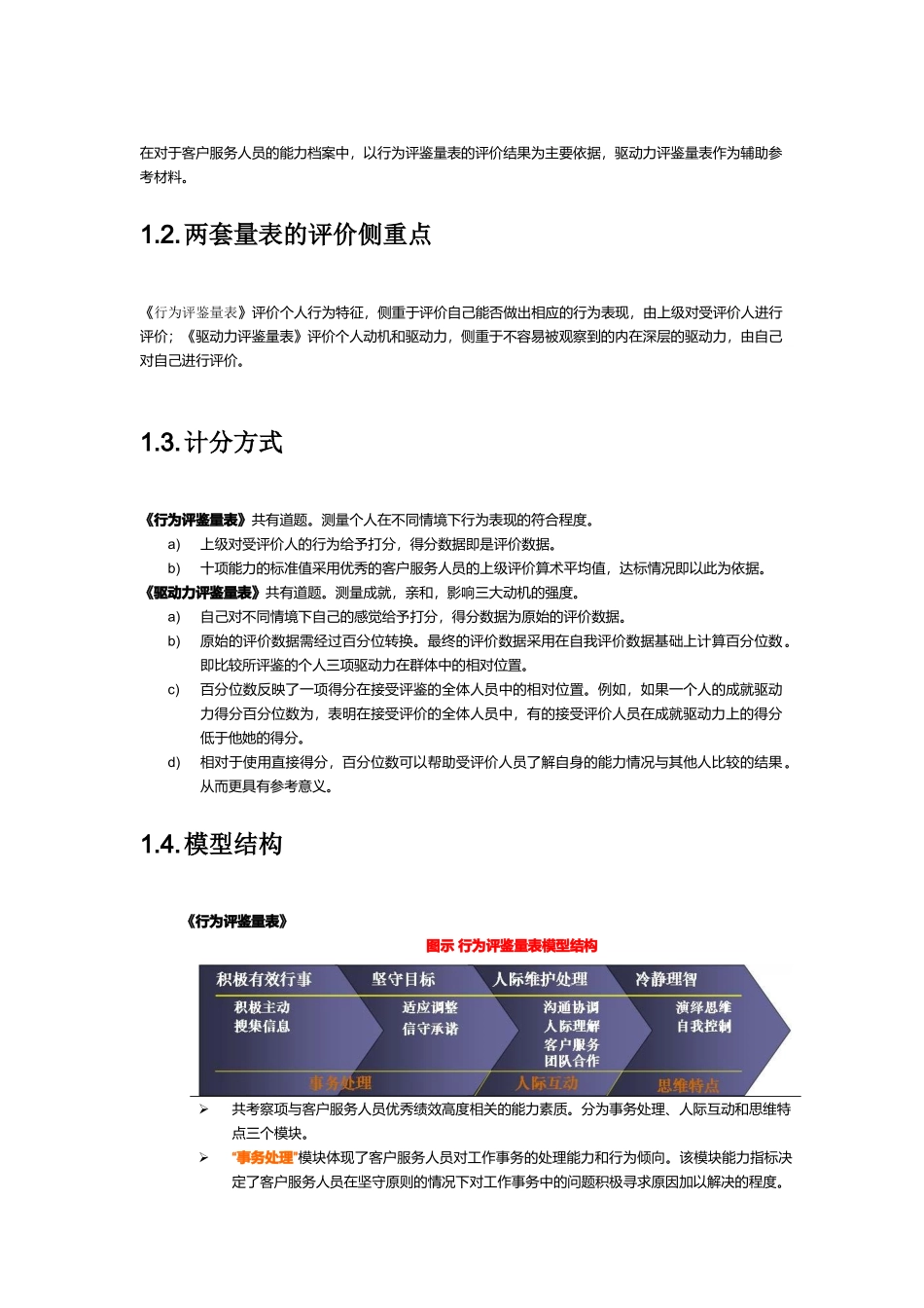 客户服务人员能力档案结果报告_第3页