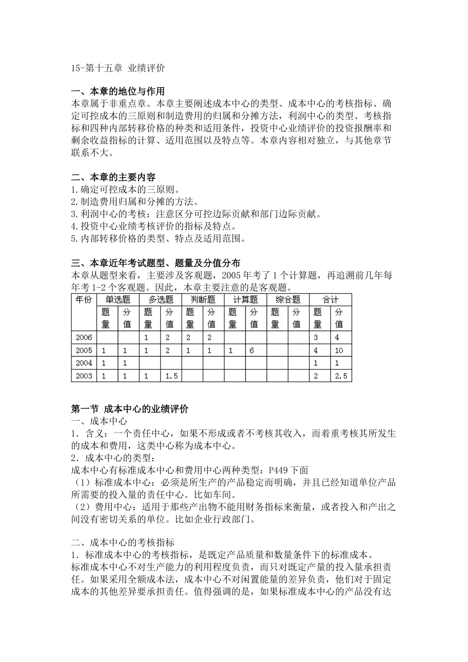 相关附件-15-第十五章业绩评价_第1页