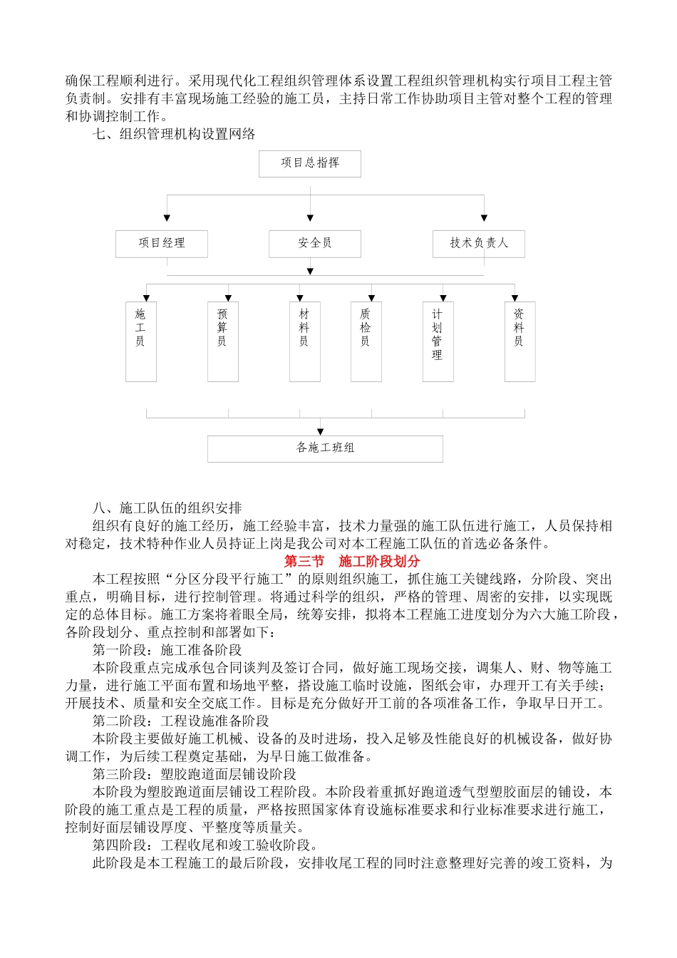 阳谷县侨润办事处联校塑胶跑道施工方案_第3页