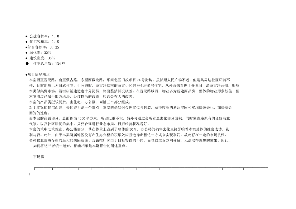 新龙广场前期营销策划报告(1)_第2页