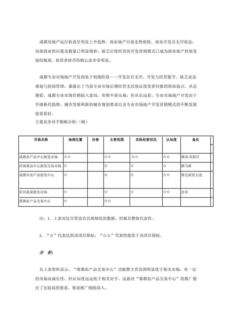 农产品会展中心营销策划方案(提案)_第3页